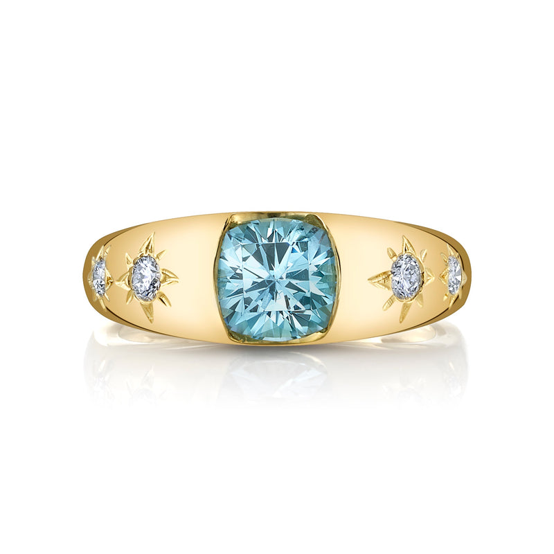Laura-Gallon-STELLA - One-of-a-Kind Aquamarine & Diamond Ring-Haute Color-Laura Gallon-4-